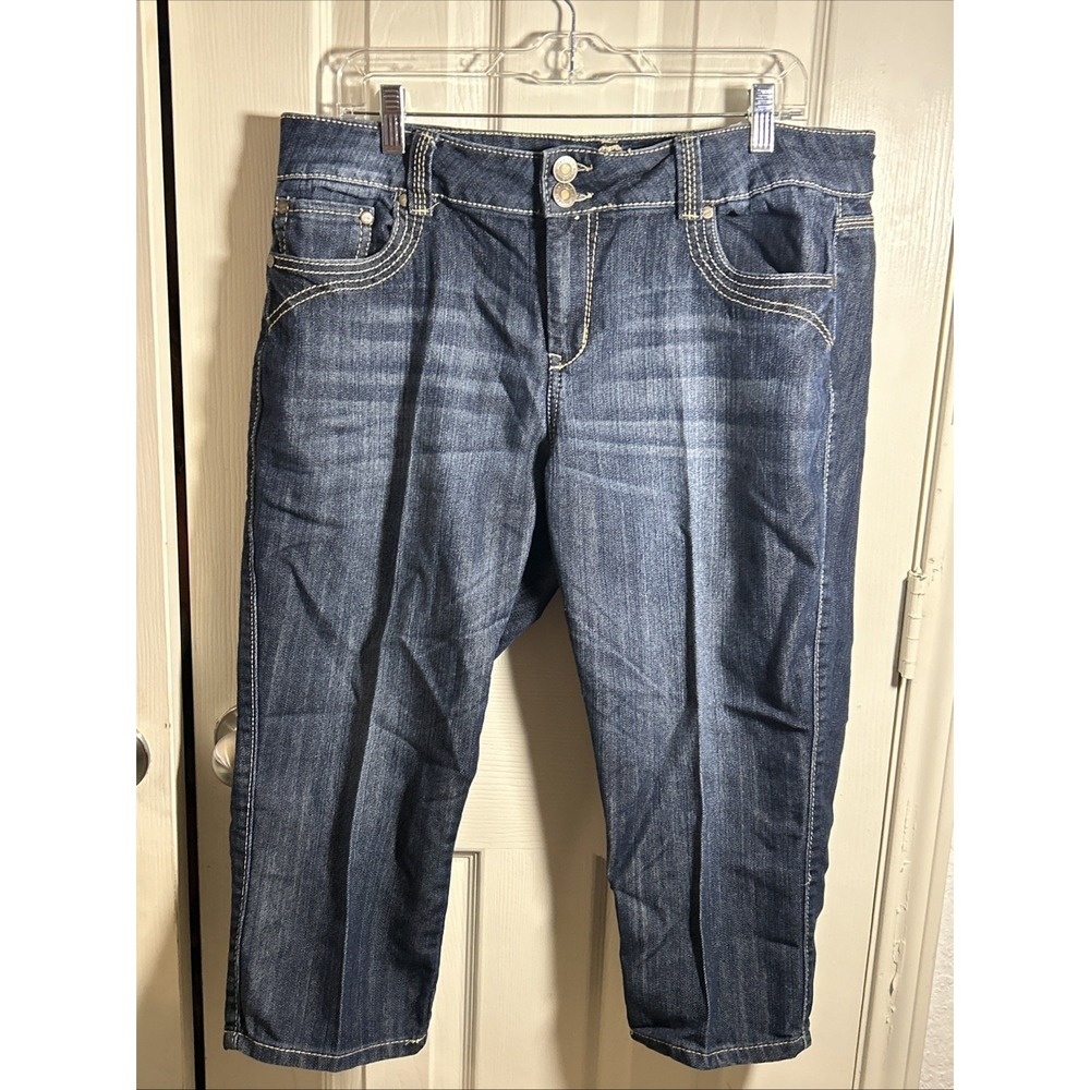 Canyon River Blues Women's Missy Size‎ 14 Stretch Capri Jeans